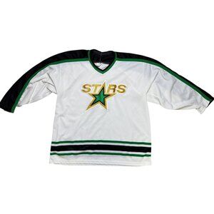 Vintage NHL Maska CCM Inaugural Season Dallas Stars  Hockey Jersey Men's XL